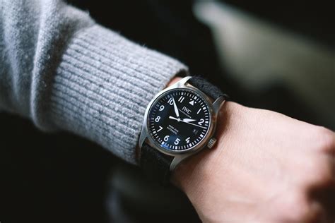 iwc mark xviii on wrist|iwc mark xviii used.